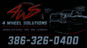 Sponsor Logo for 4 Wheel Solutions