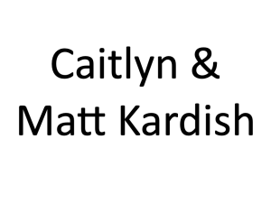 Sponsor Logo for Caitlyn & Matt Kardish