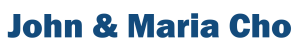 Sponsor Logo for John and Maria Cho