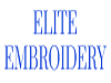 Sponsor Logo for Elite Embroidery