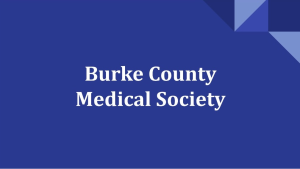 Sponsor Logo for Burke County Medical Society