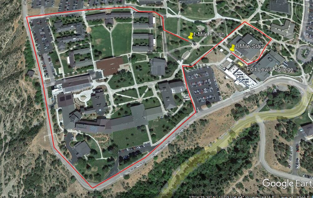 Fort Lewis College Campus Map Durango Turkey Trot Presented By Animas Surgical Hospital