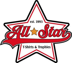 Sponsor Logo for Allstar T-shirts & Trophies