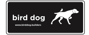 Sponsor Logo for Bird Dog Build Co.