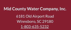 Sponsor Logo for Mid County Water Company