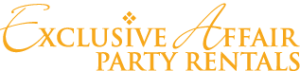 Sponsor Logo for Exclusive Affair Party Rentals, LLC