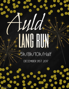 VIRTUAL- Auld Lang Run - 5k, 8k, 10k & Half Marathon- ANYWHERE