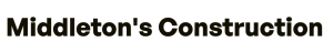Logo for Middleton's Construction Company, LLC