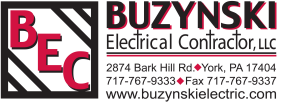 Sponsor Logo for BUZYNSKI ELECTRICAL CONTRACTOR