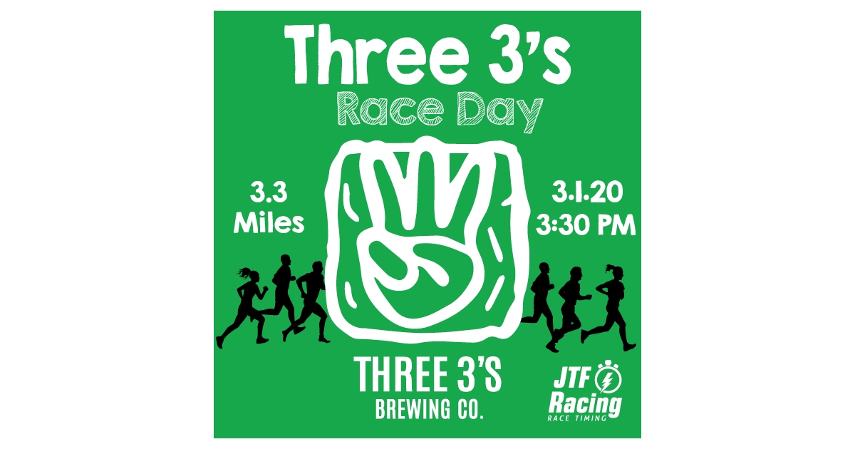Three 3's Race Day