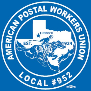 Sponsor Logo for American Postal Workers Union Local #952