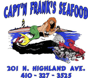 Sponsor Logo for Captain Frank's Seafood