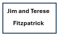 Thank you to our sponsor Logo for Jim and Terese Fitzpatrick