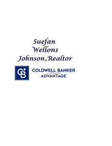 Sponsor Logo for Suefan Johnson/Coldwell Banker Advantage