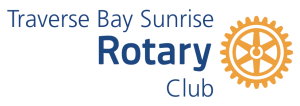 Logo for Traverse Bay Sunrise Rotary Club