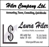 Sponsor Logo for Hiler Company CPA