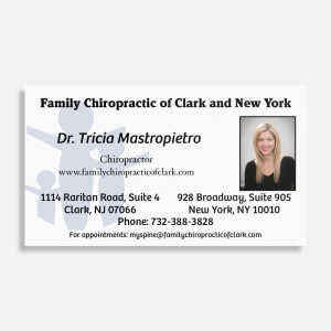 Sponsor Logo for Family Chiropractic of Clark LLC | Dr.Tricia Mastropietro