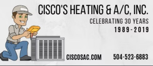 Sponsor Logo for Cisco's Heating & Air Conditioning, Inc.