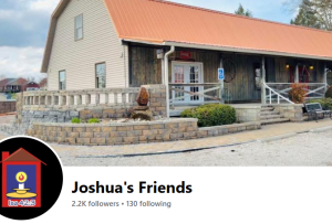 Sponsor Logo for Joshua's Friends