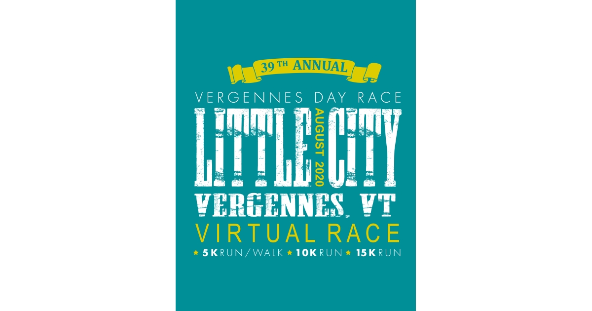 Vergennes Day Virtual Race 2020 15K Course Map