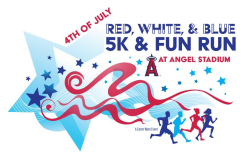 Red, White & Blue 5K at Angel Stadium