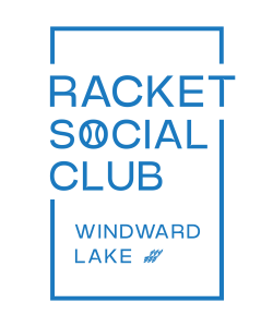 Sponsor Logo for Racket Social Club at Windward Lake