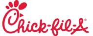 Sponsors and Upcoming Race Logo for CHICK FIL A