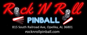 Sponsor Logo for Rock 'N Roll Pinball