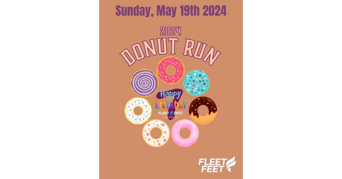 Fleet Feet Poughkeepsie's 7th Annual Great Donut Run