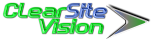 Logo for clearsite vision