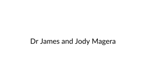 Logo for Dr James and Jody Magera