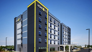 Logo for Home2Suites Liberty