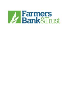 Sponsor Logo for Farmers Bank & Trust