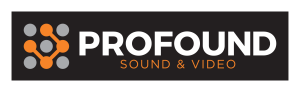 Sponsor Logo for Profound Sound and Video