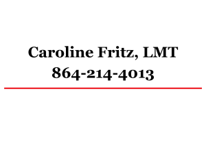 Sponsor Logo for Caroline Fritz, LMT
