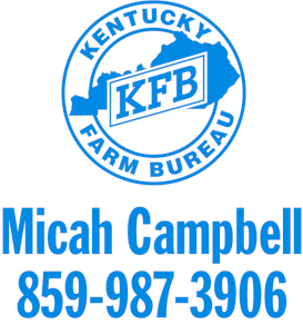 Sponsor Logo for Kentucky Farm Bureau - Micah Campbell
