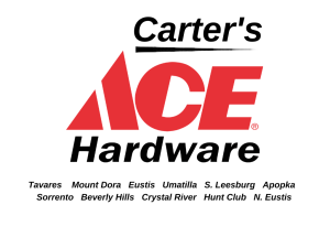 Logo for Ace Hardware