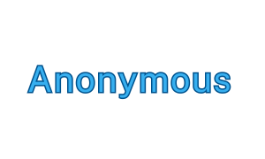 Sponsor Logo for Anonymous