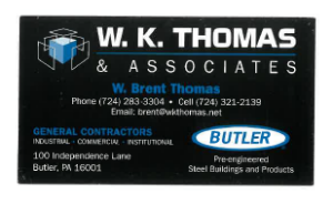 Sponsor Logo for W.K. Thomas & Associates, Inc.
