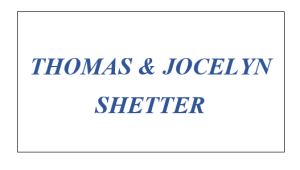 Sponsor Logo for Thomas & Jocelyn Shetter