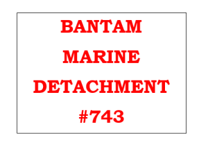 Sponsor Logo for Bantam Marine Detachment #743