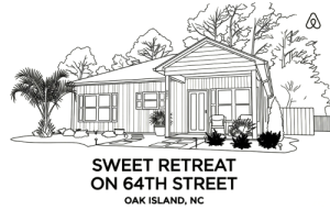 Sponsor Logo for Sweet Retreat on 64th St - AirBnB - Oak Island, NC