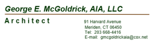 Sponsor Logo for George McGoldrick, AIA, LLC
