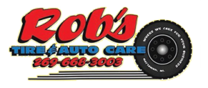 Sponsor Logo for Rob's Tire & Auto Care