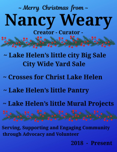 Sponsor Logo for Nancy Weary