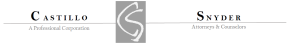 Sponsor Logo for Castillo Snyder PC