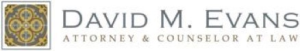 Sponsor Logo for David M. Evans, Attorney & Counselor at Law