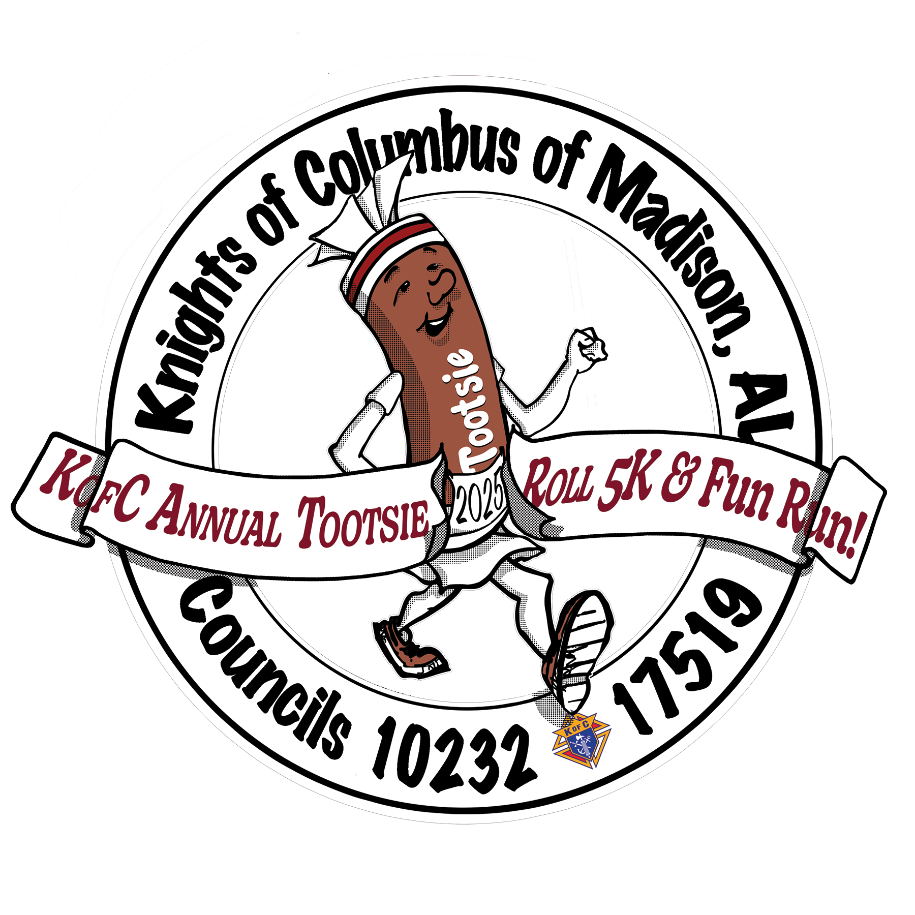 9th Annual KofC Tootsie Roll 5K & Fun Run