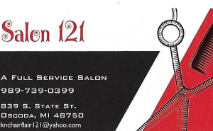 Sponsors Logo for Salon 121