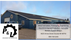 Sponsors Logo for P & L Manufacturing